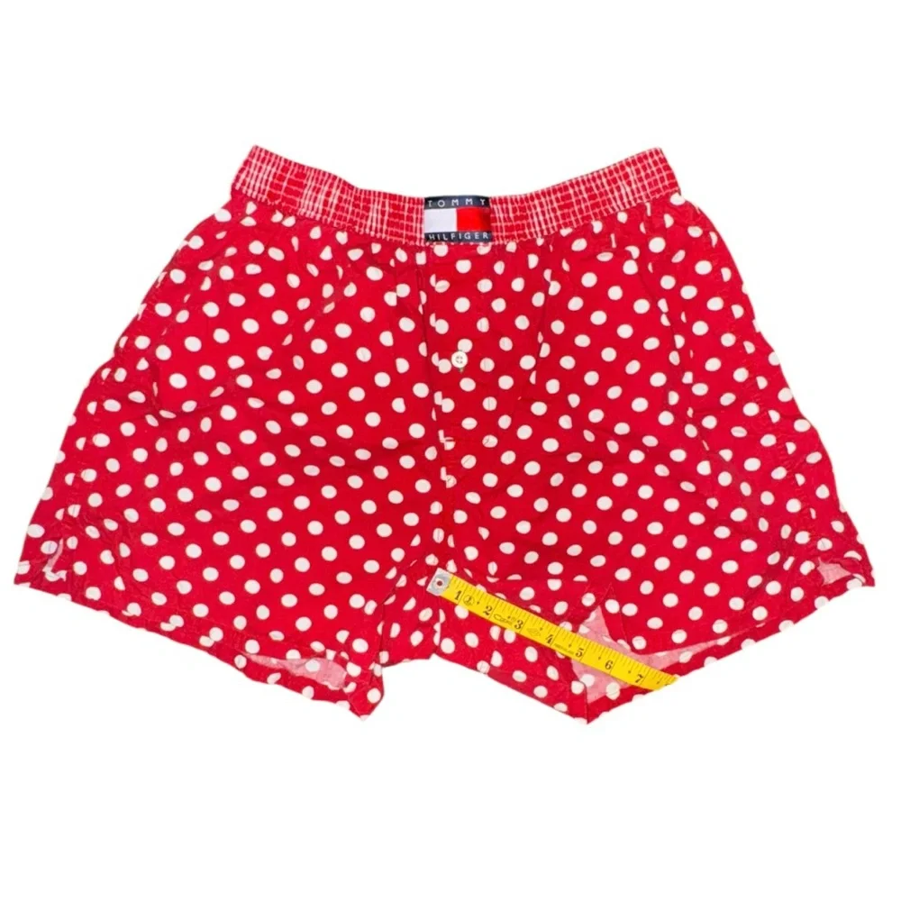 Vintage Red and White Polka Dot Shorts